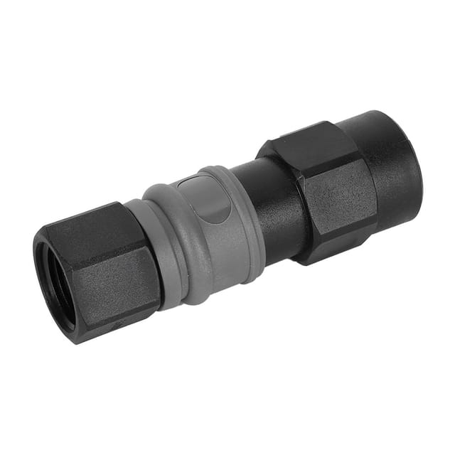 Selbstsichernde Pneumatische Schnellkupplung Aus Kunststoff/stahl, Typ C Sf+pf, Innengewinde G1/4" G3/8" G1/2" G3/8