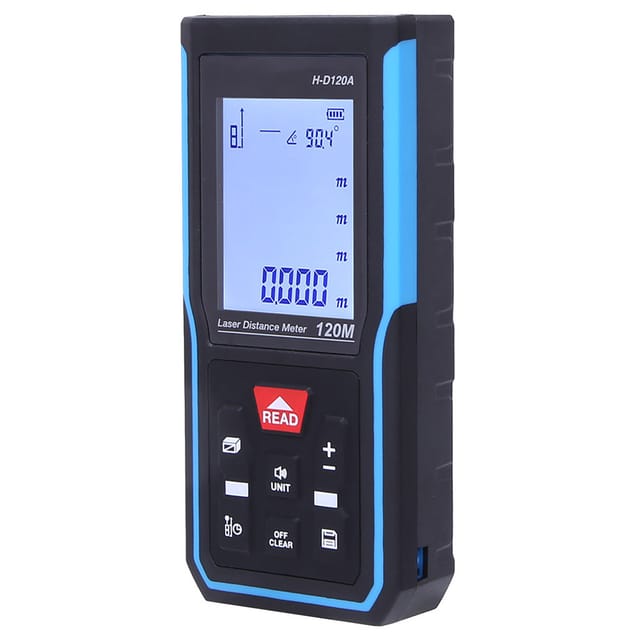 Sndway 2019 Neues Messwerkzeug H-d510a/h-d710a/h-d100/h-d120a, Winkelmesser, H-d120a 120m Tragbarer Digitaler Laser-entfernungsmesser