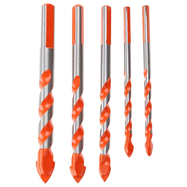 Multifunktionsbohrer Mit 6-12 Mm Durchmesser, Dreieckigem Schaft Aus Einer Legierung
