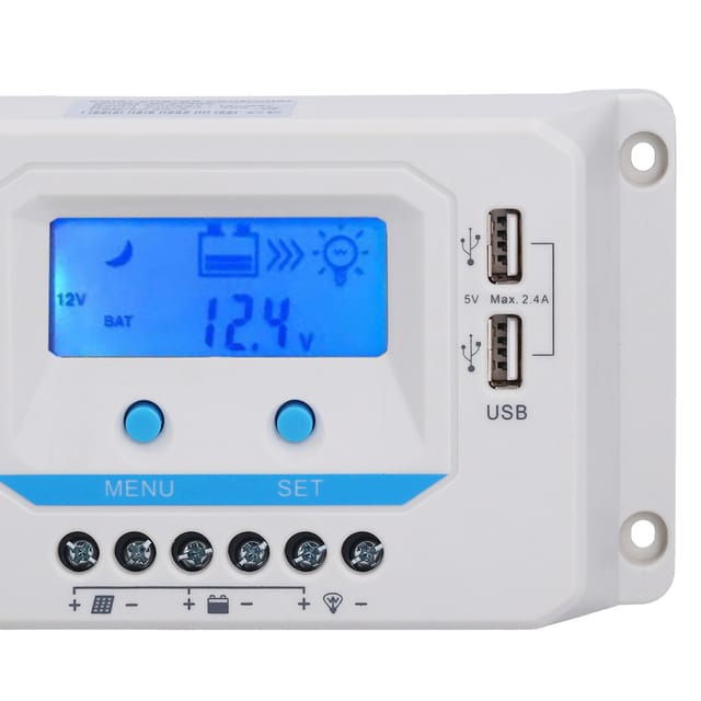 El2430z 12v/24v Pwm Solarladeregler Für Den Heimgebrauch 30a