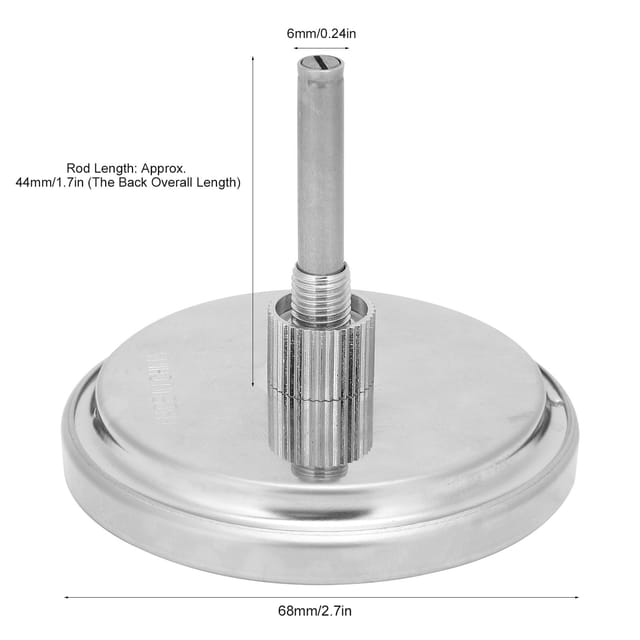 Ts-bx58 Edelstahl-ofenthermometer, Nadelthermometer, 50-400 °c