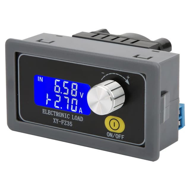 Batterieentladekapazitätstester Für Elektronische Konstantstrom-lastmodule, Einstellbares Und Alterungsbeständiges 5 A/35 W Lastmodul