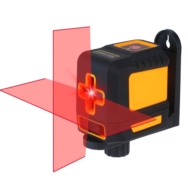 Laser-nivelliergerät Mit 4°-selbstnivellierungsabsehen, Hoher Präzision, Vier Modi Und Einstellbarer Helligkeit. Das Modell T03 Wird Ohne Batterie Geliefert.
