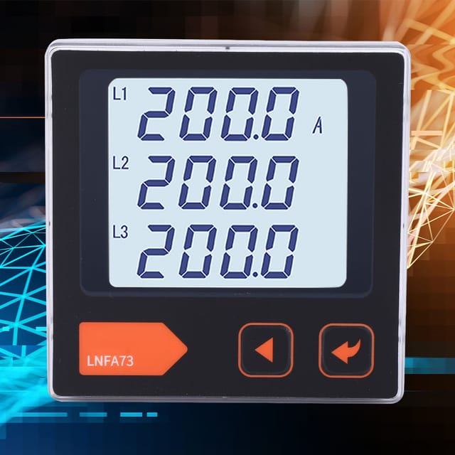 Lnfa73linfee Dreiphasen-amperemeter Mit Optionaler Kommunikation, Lnfa73 Intelligenter Energiezähler