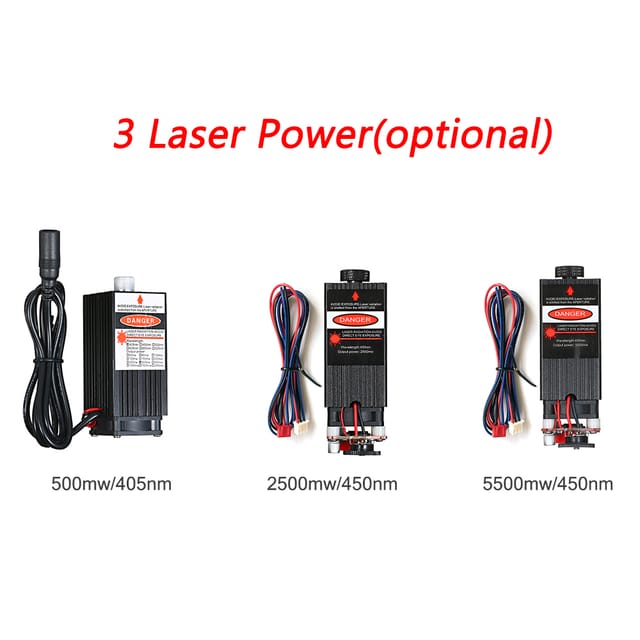Lasermodul Für Cnc-graviermaschine, Laserkopf, Lasergravurkopf, Zubehör Für Graviermaschinen, 500 Mw