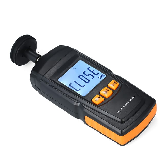 Gm8906 Tragbarer Digitaler Drehzahlmesser/geschwindigkeitsmesser (0,5-19999 U/min) (batterie Nicht Enthalten)