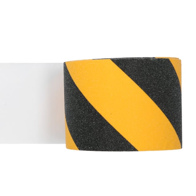 Schwarzes Und Gelbes Antirutsch-sicherheitsband, 10 Cm X 10 M