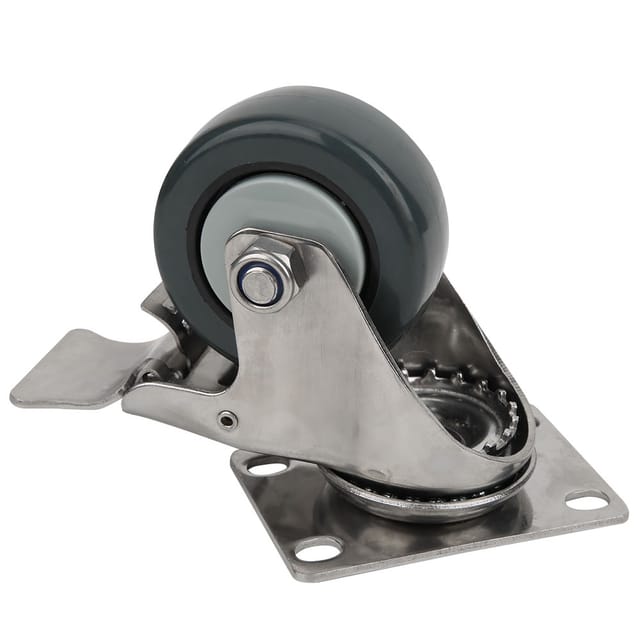 4-zoll-bremsrollen Aus Edelstahl 304