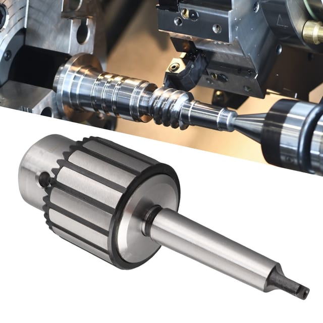 Mt2-jt33 Drehbank-bohrfutter Mit Schlüsselaufnahme, Morsekonus 1–16 Mm, Schnellspannsystem, Exklusiv Im Überseelager Erhältlich, Metrisch 1–16 Mm