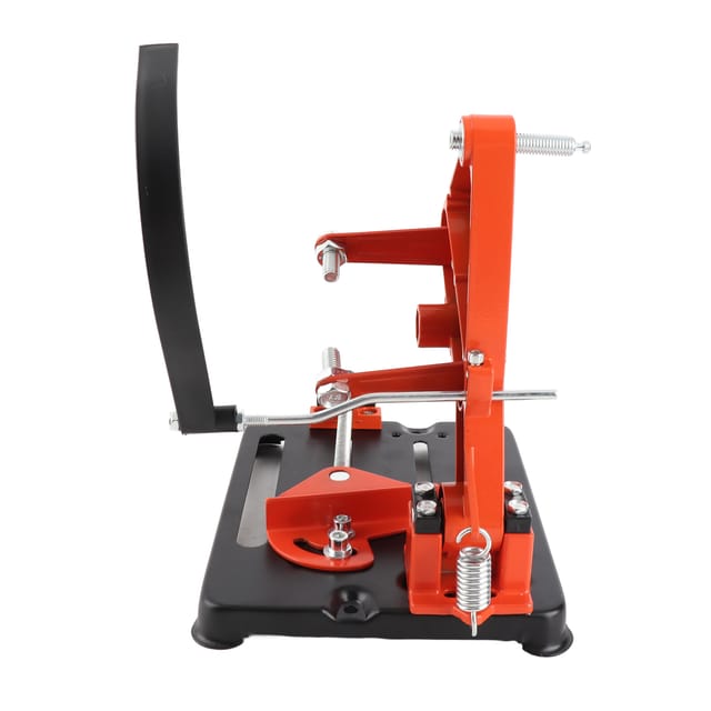 Multifunktionaler Und Robuster Winkelschleiferständer, Umwandelbar In Einen Ständer Für Kreissägen/schneidemaschinen, Orange.