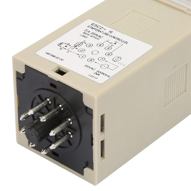 Elektronischer Nadelthermostat 0111rom E5c2-r20k, 220 V Ac, Typ K, Einstellbereich 0-400 °c