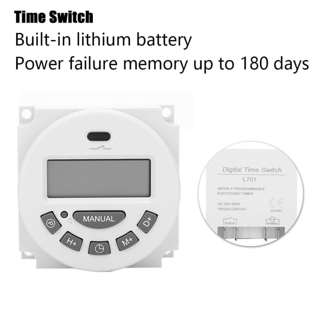 Cn101a Ist Ein Digitaler 220v-timer/mikrocomputer-zeitschalter Mit Der Gleichen Funktion Wie L701.