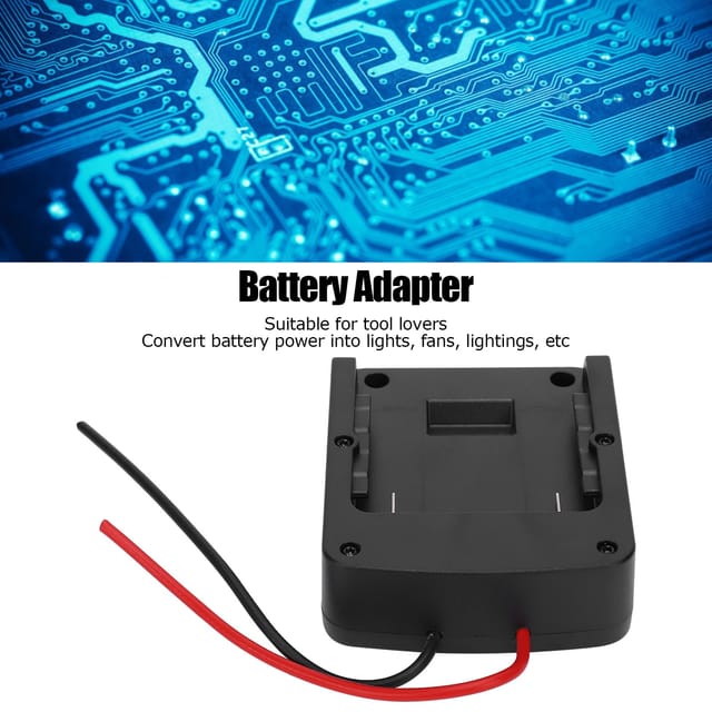 Ausgangsadapter Kompatibel Mit Bosch 14,4v/18v Lithium-batterien Für Diy-anschlüsse