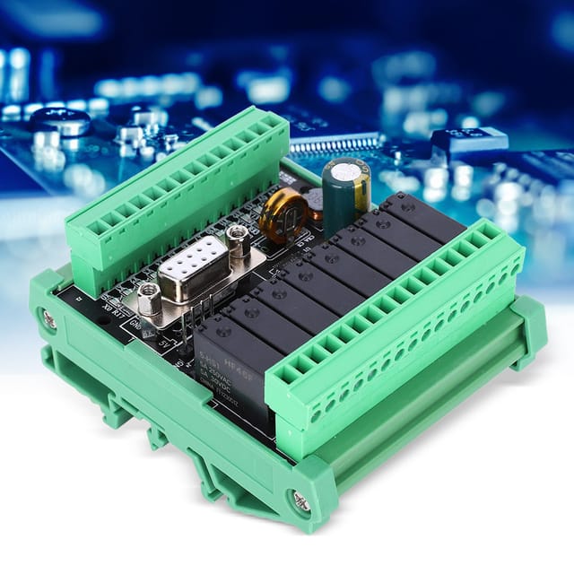 Fx2n-20mr-232 Einfache Industrielle Sps-steuerplatine, Ws2n-20mr-232-zs Programmierbare Logiksteuerung
