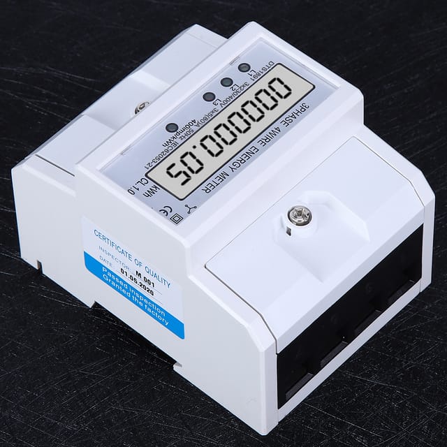 Dts1891 4p Drehstrom-energiezähler Mit Lcd-anzeige
