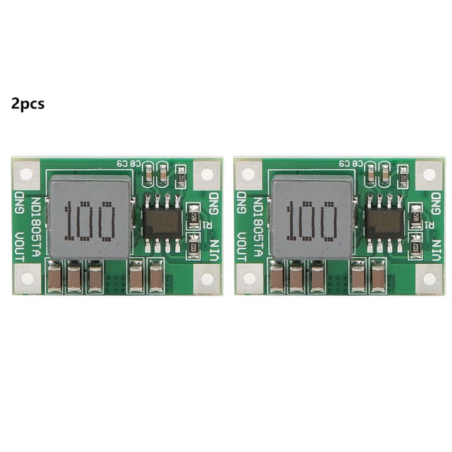 Nd1805ta 5a Abwärtsspannungswandlermodul: 5-18v Motor-/led-stromversorgung Auf 3/3,3v/3,7v/4,2v/5v/6v (5-18v Auf 3,7v)