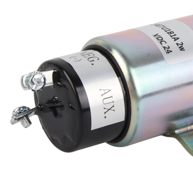 1751-24e7u1b1a 24v Motorstopp-magnetventil, Kraftstoffstopp-magnetventil, Baggerteile.