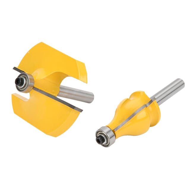 8-mm-handlauf-fräswerkzeug (2er-set), Holzfräser, Hochwertiges Handlauf-fräswerkzeug, Gravierfräser