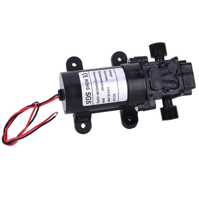 Miniatur-rückflusspumpe Mit 1/2-zoll-gewinde, Dc12v Fl3210h-80w, Selbstansaugende Pumpe Für Sterilisatoren