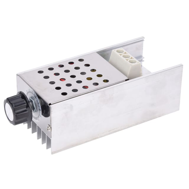 Importierter, Extrem Leistungsstarker Elektronischer Thyristor-spannungsregler Mit 10.000 W, Stromvariation, Drehzahlregelung Und Temperatureinstellung, Standardgehäuse.