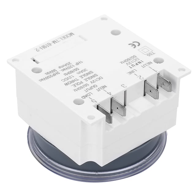 Tm619h-2 Elektronische Zeitschaltuhr Mit Digitalanzeige (inkl. Batterie, Dc12vac)
