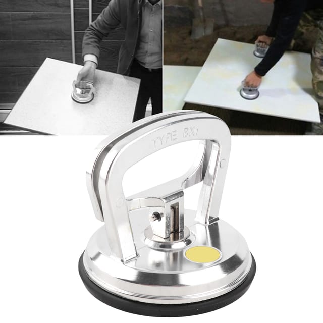 Saugnapf Für Glas, Starker Saugnapf Für Fliesen, Manueller Saugnapf, Glänzender Einzelklauen-saugnapf Aus Aluminiumlegierung