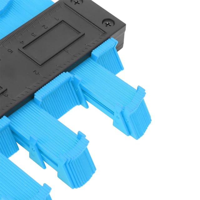 10-zoll-konturschablone, Vergrößert, Blau
