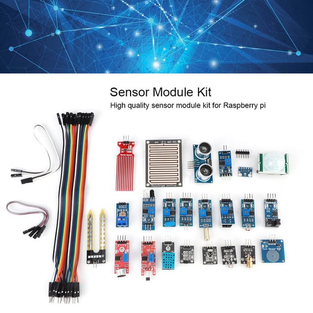 22-in-1 Sensormodul-kit Für Einsteiger: Iot-sensoren Für Arduino Und Raspberry Pi Kennenlernen