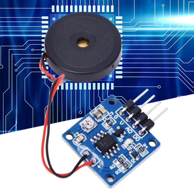 Vibrationsschaltmodul Des Piezoelektrischen Aufprallsensors
