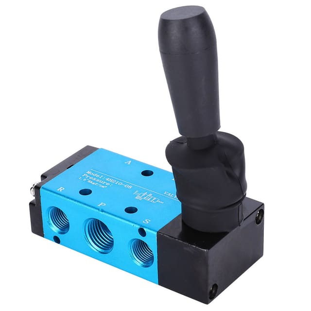 5-wege-, 2-positionen-handverteiler Für Pneumatik 4h210-08, 1/4"-pneumatikkomponente