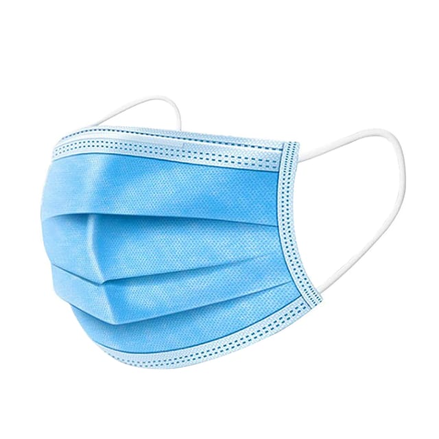 Einweg-schutzmasken Aus Vliesstoff, Dreilagig, 50 Masken Pro Packung
