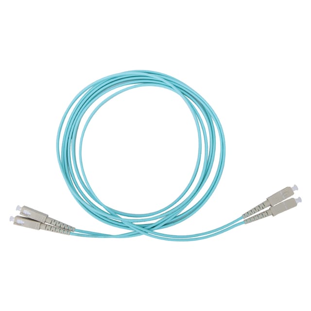 3 Meter Dual-core 10 Gigabit Multimode Glasfaser-patchkabel Sc/upc-sc/upc-50/125-mm-om3