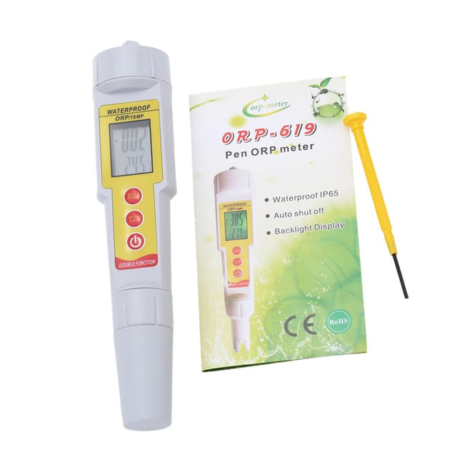 Orp-619 Multiparameter-redoxpotential-testerstift Mit Negativpotentialerkennung – Batterie Nicht Im Lieferumfang Enthalten