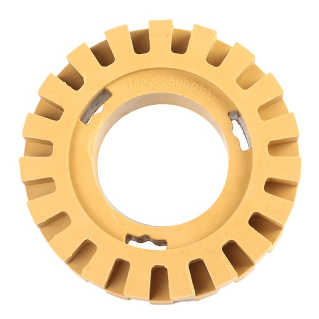 100 Mm (4 Zoll) Gezahnte Gummischleifscheibe