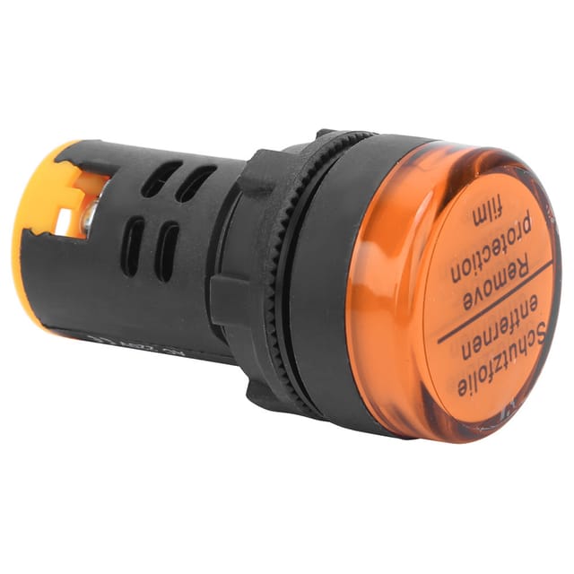 Berm@ Ad16-22d/s Led-anzeige, 220 V Gelb, Verkauft In 10er-packs. (lochdurchmesser Φ22 Mm)