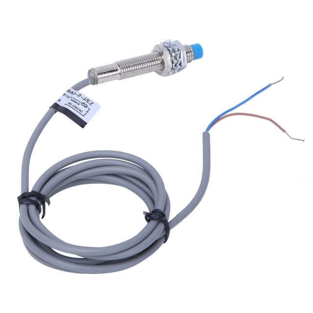 Jyio® Lj8a3-2-j/ez Sensor, Normalerweise Offener Induktiver Näherungsschalter M8 Ac 2-draht Pnp 2 Mm, 95-250 Vac 400 Ma, Verkauft In Kartons Mit 10 Stück.