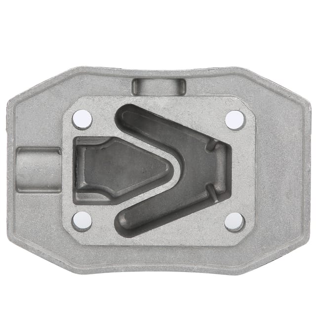 Zhongbama 4/3/5p Kleinluftkompressor-zylinderkopf Aus Aluminium, Luftkompressorzubehör, Kühlerabdeckung 48 Mm X 72 Mm