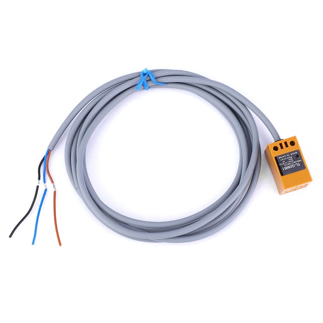 Berm® Tl-q5mb1 5 Mm Quadratischer Induktiver Näherungssensor, Dreileiter-gleichstrom, Normalerweise Offen, Pnp, 10–30 V Dc