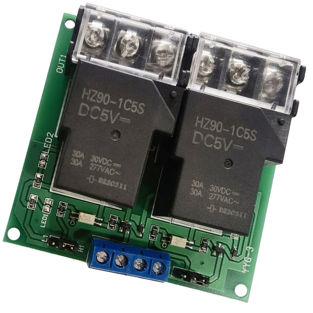 30-a-optisch Isoliertes Relaismodul, High/low-triggerung, 5 V, Zweikanal Yyg-3