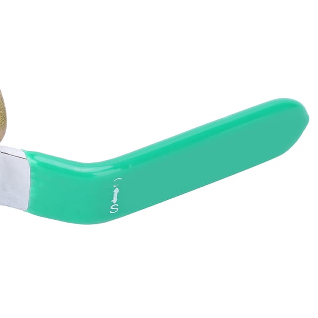 Dickwandiges Messing-wasserregelventil Mit Doppeltem 3/8"-innengewinde