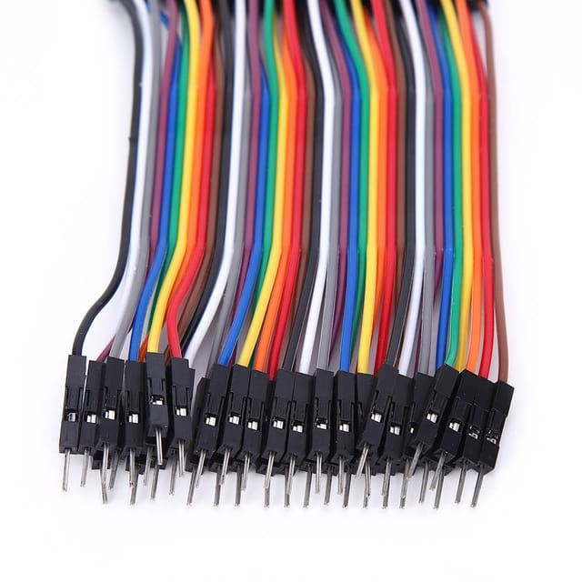 Dupont Stecker-buchse-drahtverbinder, 2,54 Mm Breit, 40 Stück, 10 Cm.