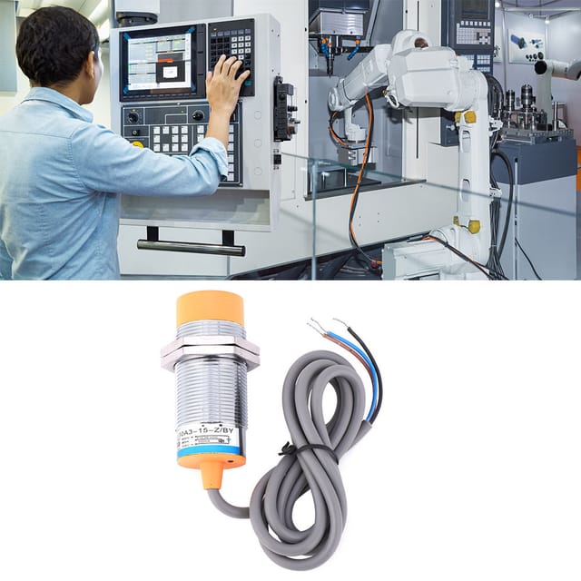 Jyio ® Lj30a3-15-z/by Sensor, 30 Mm Öffnung, Pnp 3-draht Dc Normalerweise Offen, 15 Mm Erfassungsabstand, Induktiver Näherungsschalter, 6-36 Vdc 300 Ma.