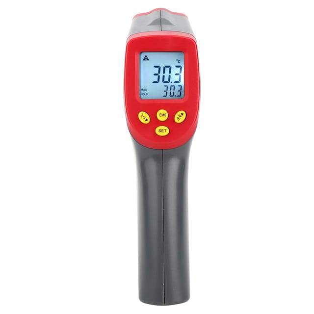 U-tech Ua380 Infrarot-thermometer, Temperaturmessgerät, Hygrometer, Industriethermometer, 380 °c