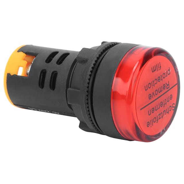 Berm@ Ad16-22d/s (10 Stück Pro Set), Φ22 Mm Durchmesser Led-öffnungsanzeige, Elektronische Energiespar-signalanzeige, Rot 220 V.