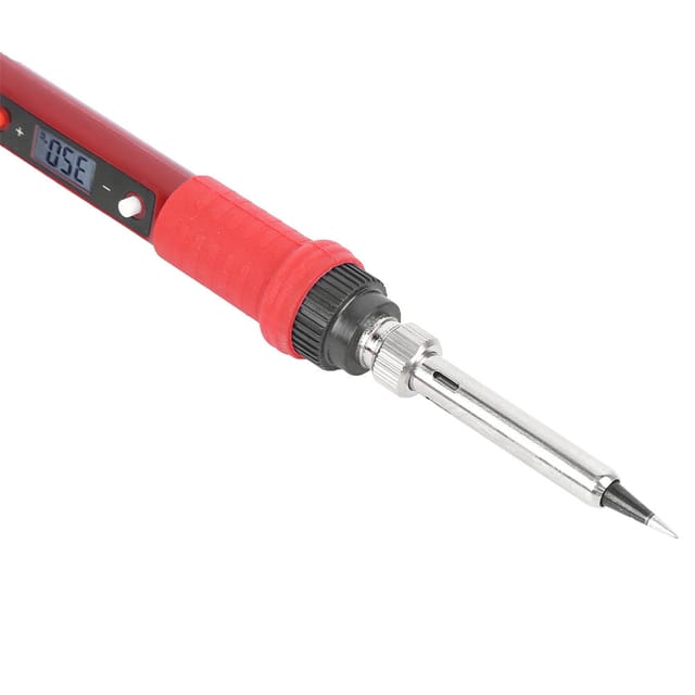 Digitaler Lötkolben, Rot, 110-240 Mm, Europäischer Standard.