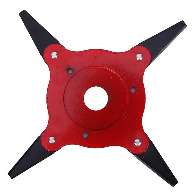 Rasenmäherzubehör, Roter Vierklingen-trimmerkopf