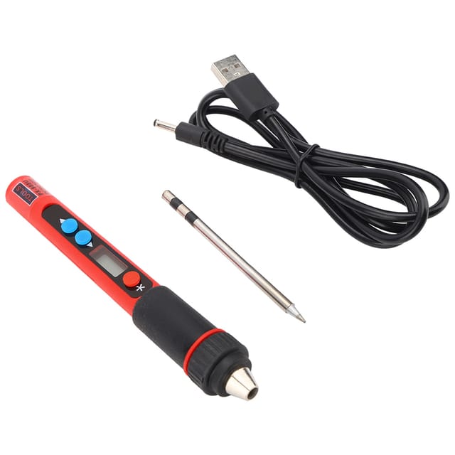 Usb-lötkolben-set Mit Digitaler Temperaturregelung (bleifrei)