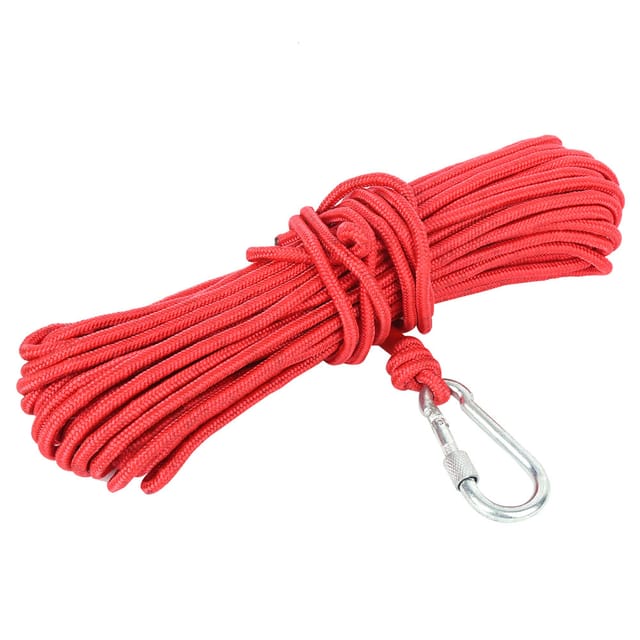 Rotes Polyester-rettungsseil