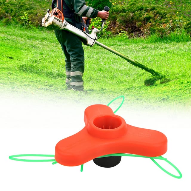 Dreireihiger Nylon-graskopf