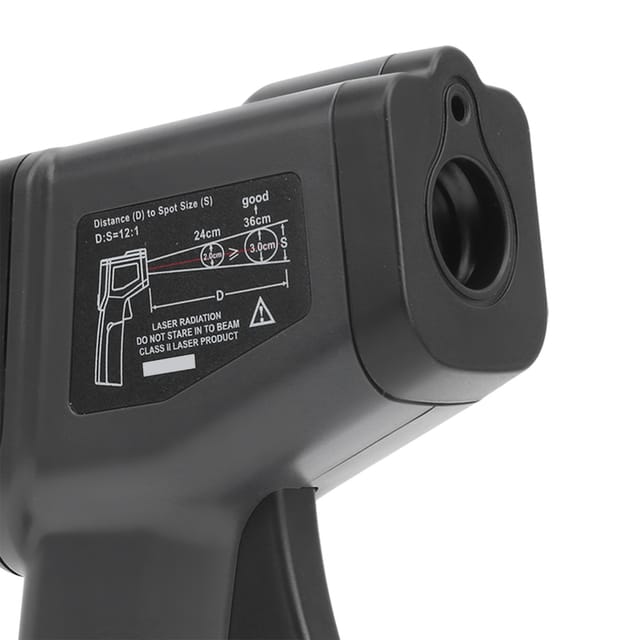 Dt8380d -50℃-380℃ Berührungsloses, Tragbares Digitales Infrarot-thermometer, Ein Wichtiges Industrielles Temperaturmessgerät.